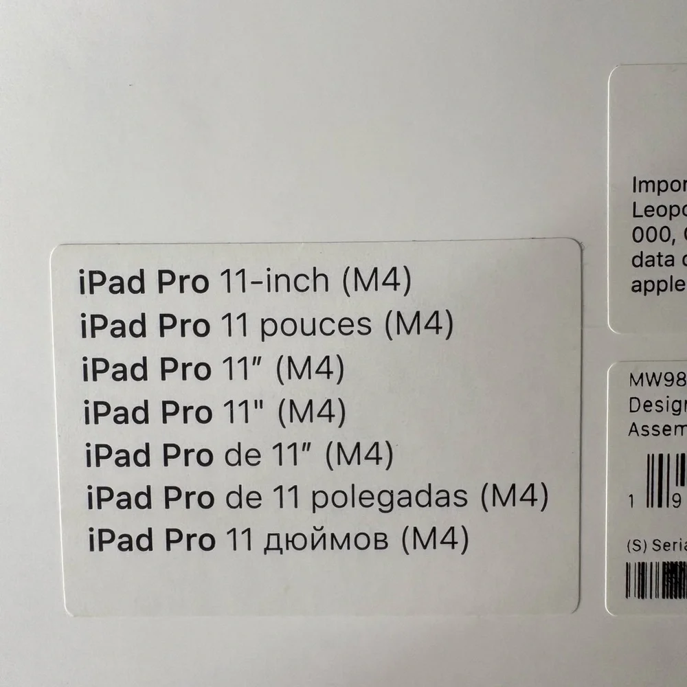 Apple brand new